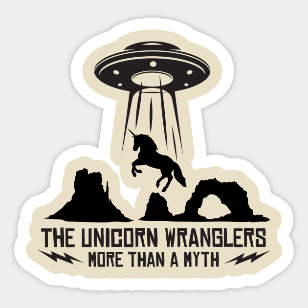 More Than a Myth Sticker by The Unicorn Wranglers